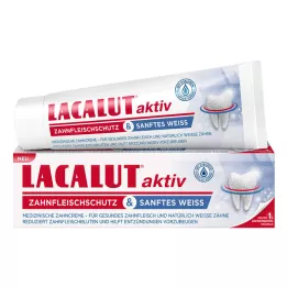 LACALUT aktyvi dantenų apsauga &amp; švelni balta dantų pasta, 75 ml