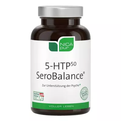 NICAPUR 5-HTP 50 SeroBalance kapsulių, 30 vnt