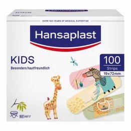 HANSAPLAST Vaikiškos gipso juostelės Universal, 100 vnt