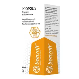 BEECRAFT Propolio lašų burnos skalavimo koncentratas, 50 ml