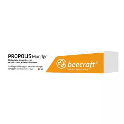 BEECRAFT Propolio burnos gelis, 20 ml