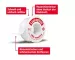Instructions for use for LEUKOPLAST "Skin Sensitive" 2,5 cmx2,6 m su apsauginiu žiedu, 1 vnt - 1