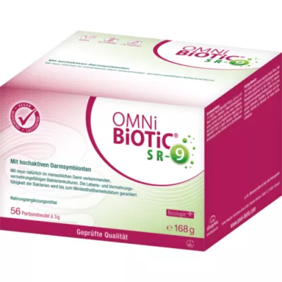 OMNI BiOTiC SR-9 paketėliai, 56X3 g