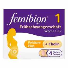 FEMIBION 1 ankstyvojo nėštumo tabletės, 28 vnt