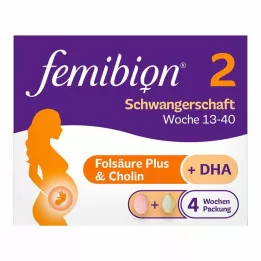 FEMIBION 2 Nėščiųjų kombinuota pakuotė, 2X28 vnt