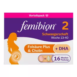 FEMIBION 2 Nėščiųjų kombinuota pakuotė, 2X112 vnt