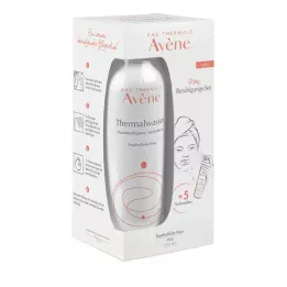 AVENE Terminio vandens purškiklis 150ml+5 lakštinių kaukių rinkinys, 1p