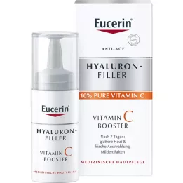 EUCERIN Anti-Age Hyaluron-Filler vitamino C stiprintuvas, 8 ml