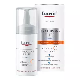 EUCERIN Anti-Age Hyaluron-Filler vitamino C stiprintuvas, 8 ml