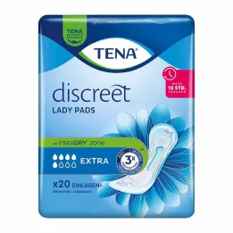 TENA LADY Papildomos diskretiškos pagalvėlės, 20 vnt