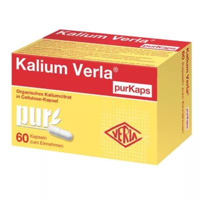 KALIUM VERLA purKaps, 60 kapsulių