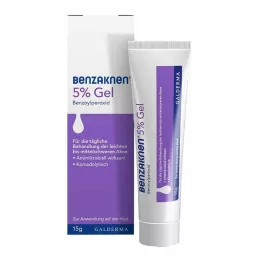 BENZAKNEN 5% gelis, 15 ml