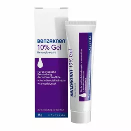 BENZAKNEN 10% gelis, 15 g