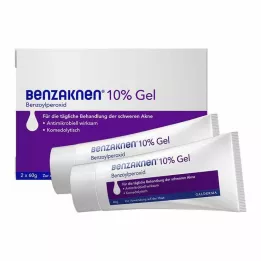 BENZAKNEN 10% gelis, 2X60 g