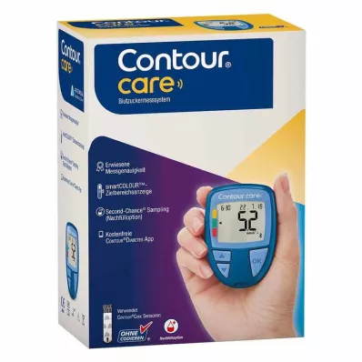 Contour Care Set gliukozės kiekio kraujyje matavimo sistema mmol/l, 1 p Contour Care Set gliukozės kiekio kraujyje matavimo sistema mmol/l, 1 p