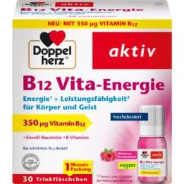 DOPPELHERZ B12 Vita-Energie geriamosios ampulės, 30 vnt