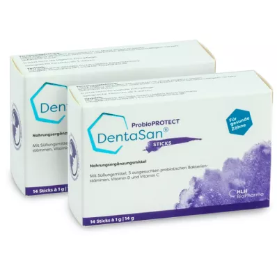 DENTASAN ProbioPROTECT lazdelės, 28 vnt