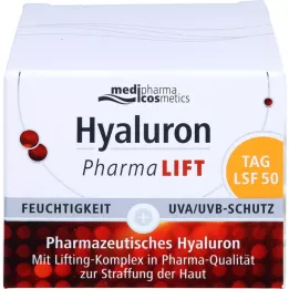 HYALURON PHARMALIFT Dieninis kremas LSF 50, 50 ml