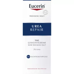EUCERIN UreaRepair veido kremas 5% dieninis, 50 ml