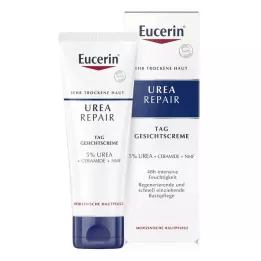 EUCERIN UreaRepair veido kremas 5% dieninis, 50 ml