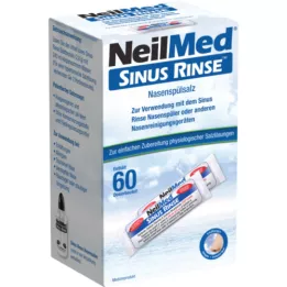 NEILMED Sinus Rinse nosies skalavimo druskos paketėlis, 60X2,4 g