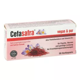 CEFASAFRA Kietosios kapsulės, 50 vnt