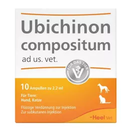 UBICHINON compositum ad us.vet.ampulės, 10 vnt