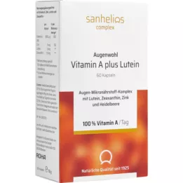 SANHELIOS Augenwohl vitaminas A ir liuteinas, 60 kapsulių