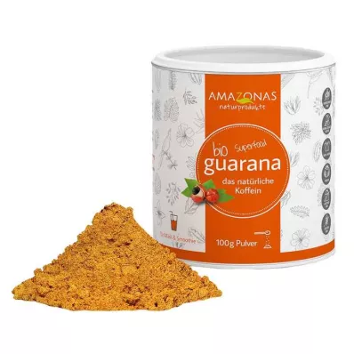 GUARANA BIO Gryni milteliai, 100 g