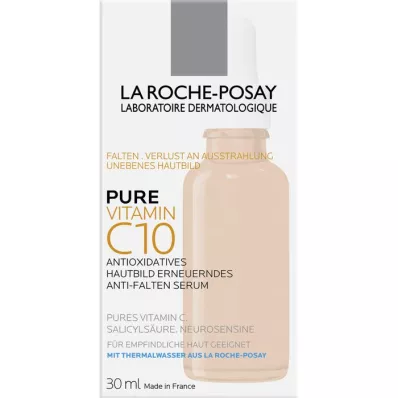 ROCHE-POSAY Pure Vitamin C10 serumas, 30 ml