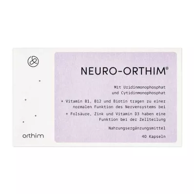 NEURO-ORTHIM Kapsulės, 40 vnt NEURO-ORTHIM Kapsulės, 40 vnt