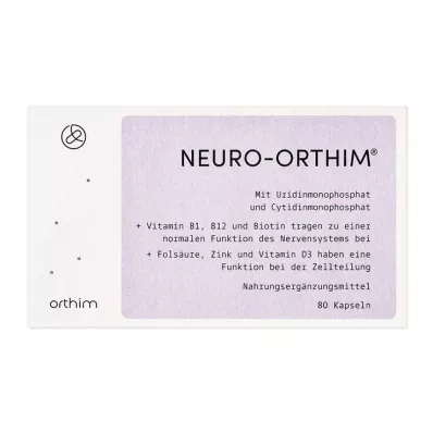 NEURO-ORTHIM Kapsulės, 80 vnt NEURO-ORTHIM Kapsulės, 80 vnt