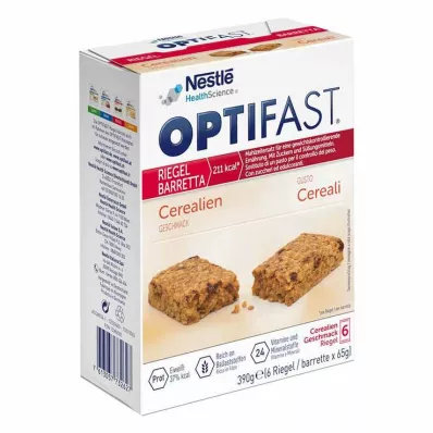 OPTIFAST Grūdų batonėlis, 6X65 g