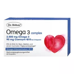 DR.BÖHM Omega-3 komplekso kapsulės, 60 kapsulių