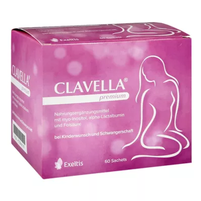 CLAVELLA aukščiausios kokybės paketėlis, 60X2,1 g