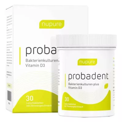 NUPURE probadent probiotic nuo blogo burnos kvapo Lut., 30 vnt