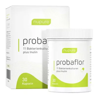 NUPURE probaflor probiotikai žarnyno reabilitacijai Kps, 30 vnt