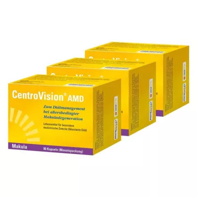 CENTROVISION AMD Kapsulės, 270 kapsulių CENTROVISION AMD Kapsulės, 270 kapsulių