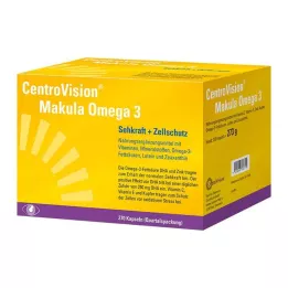 CENTROVISION Macula Omega-3 kapsulės, 270 kapsulių