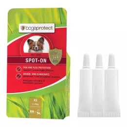 BOGAPROTECT SPOT-ON Šuo XS, 3X0,7 ml