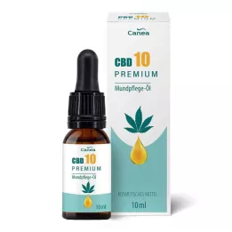 CBD CANEA 10% aukščiausios kokybės kanapių aliejus, 10 ml