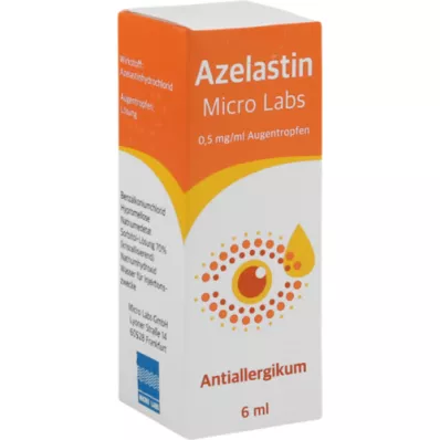 AZELASTIN Micro Labs 0,5 mg/ml akių lašai, 6 ml