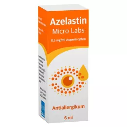 AZELASTIN Micro Labs 0,5 mg/ml akių lašai, 6 ml