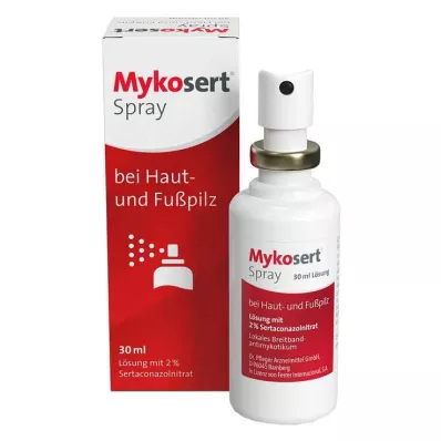 Mykosert® purškiklis odai ir pėdų grybeliui, 30 ml