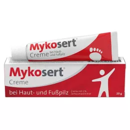 MYKOSERT Kremas odai ir atleto pėdai, 20 g