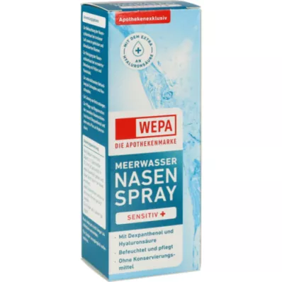 WEPA Jūros vandens nosies purškalas sensitive+, 1X20 ml