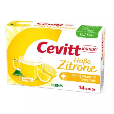 CEVITT Immune hot lemon classic granulės, 14 vnt CEVITT Immune hot lemon classic granulės, 14 vnt