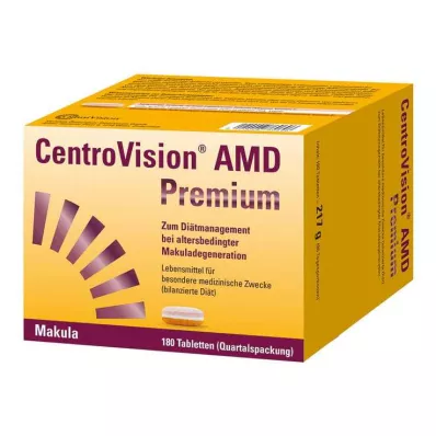 CENTROVISION AMD Premium tabletės, 180 vnt
