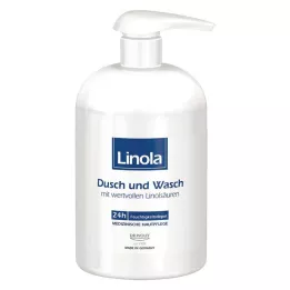 LINOLA Dušas ir prausiklis su dozatoriumi, 500 ml