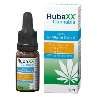 RUBAXX Kanapių lašai gerti, 10 ml